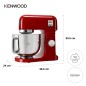 Kenwood kMix KMX750AR Køkkenmaskine Rød Kenwood kMix KMX750AR Køkkenmaskine Rød